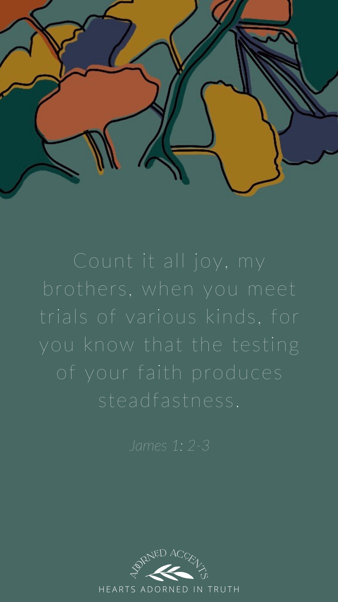 James 1: 2-3