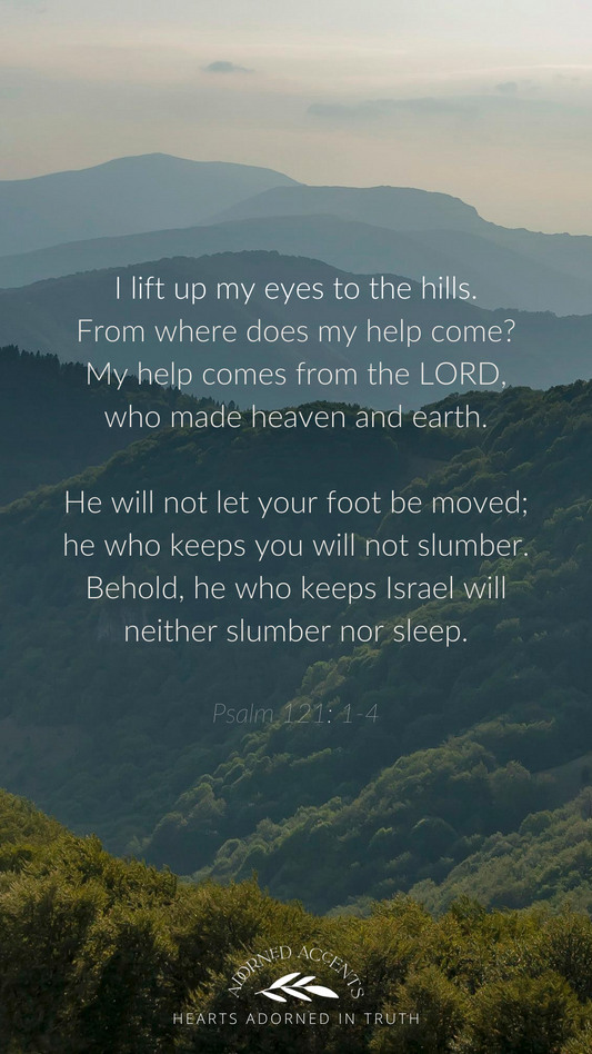 Psalm 121: 1-4